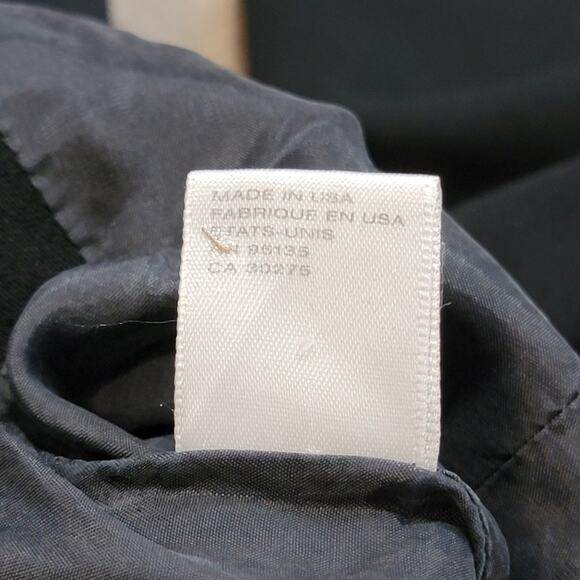 Lafayette 148 Wool Blazer Size 10P Petite Classic Black Jacket Made in NYC USA - Picture 5 of 10